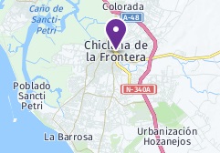 Mapa de Chiclana